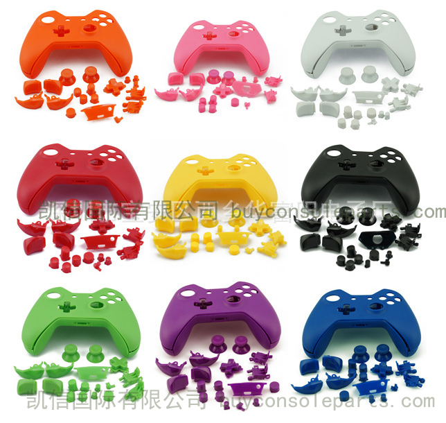 Xbox One Controller Replacement Shell Varnish full set Mod Kit and Buttons