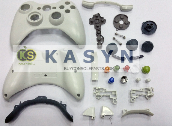 Plastic Cover Shell Case + Buttons Kit for XBOX 360 Controller